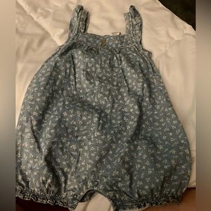 Carters denim romper